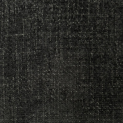  Tiesto Fabric | Solid Chenille Fabric | Color Ebony