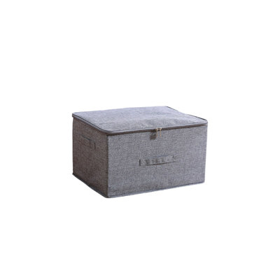  Bacs de rangement pliables avec couvercles, grands organisateurs de garde-robe et rangement, boîtes de rangement pour vêtements, sacs de rangement, paniers de rangement pour couverture, édredon, oreiller, literie