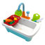 AXI Kelly Wood Rectangular Sandbox with Cover and Play Kitchen
