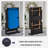 3-in-1 Combination Foldable Table Includes Billiards, Table Tennis, & Dining Table