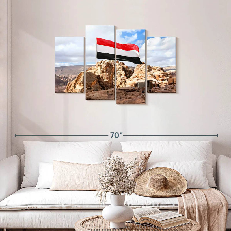 Borges Mountaintop Yemen Flag