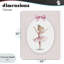 Danse, toile de ballerine rose, design par Christine Simpson Art-1587191928