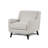 32.4" W Transitional Accent Chair, Stripe Multi