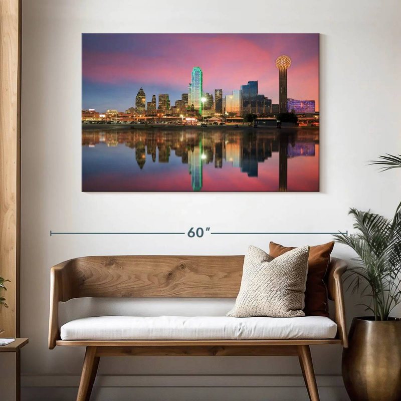 «Sirci Amazing Dallas Skyline», H 32 po x l 48 po