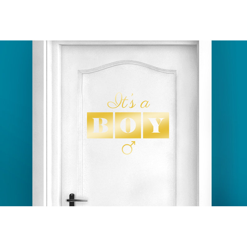 Wall Decal, Shiny Gold