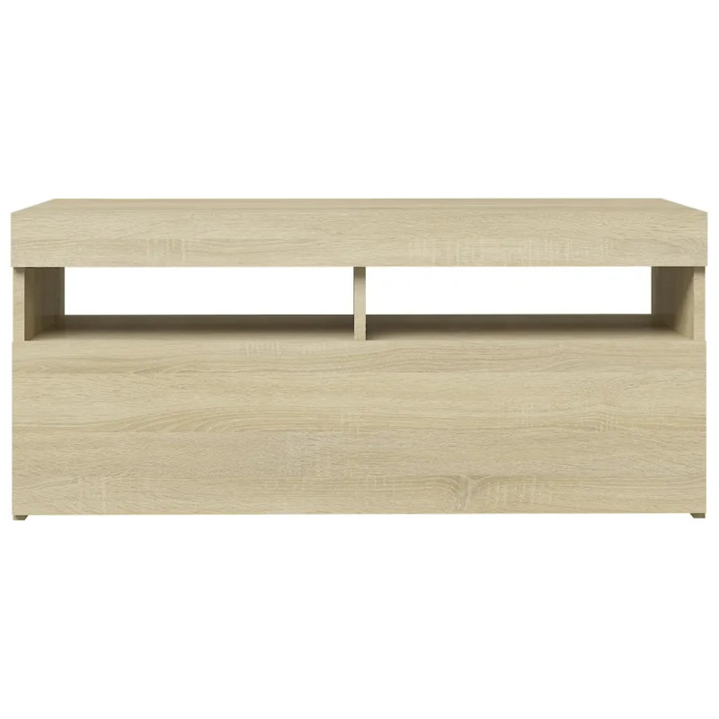 Madline Unfinished TV Stand, Sonoma Oak, 90cm