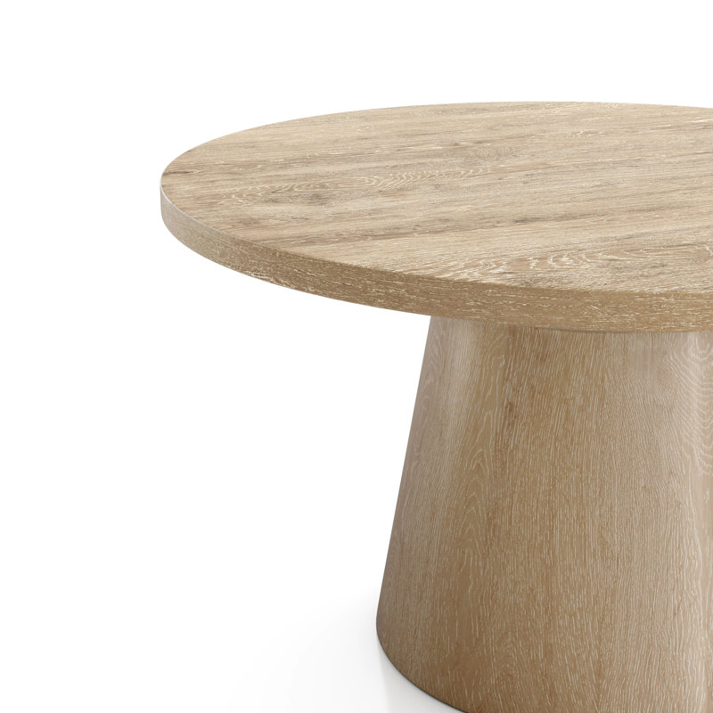 Ensemble de tables basses Oldbury, 3 pièces: 2 tables de bout, table basse, Bois de chêne