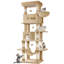 Cat Tree for Indoor Cats, Large Tall Cat Tower, Multi-Level Cats House with Condo, 8 Scratching Posts, Hammock, 4 Pom Poms-1524307183-1526342314