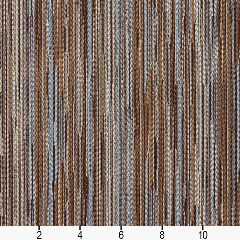 Tissu Contract, Gris / Bleu