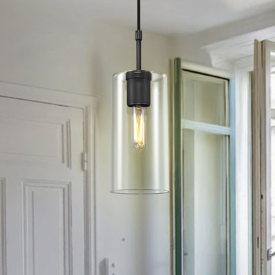 1 - Light Single Cylinder Pendant
