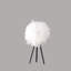 Lampe de table moderne en métal avec abat-jour 20,5 po-351259848