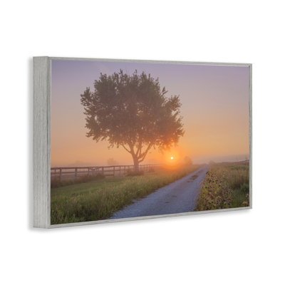 Art giclée sur un sentier fleuri par Marty Hulsebos