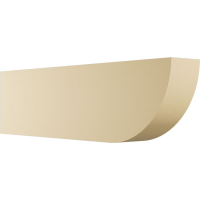 5"W x 10"H x 36"L Standard Durham Signature Urethane Rafter Tail, Primed Tan