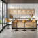 Swivel Upholstered Adjustable Height Counter Stool