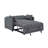 Tufted Convertible Sleeper Sofa With Chaise