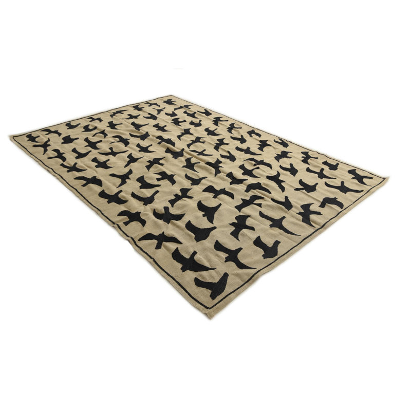 Tapis ivoire 7 x 7 po Perry