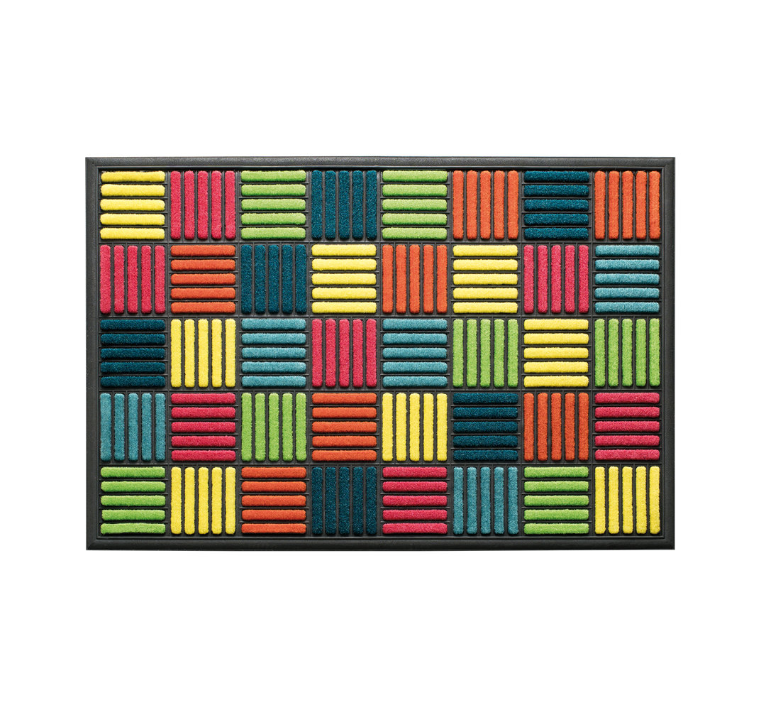 Fußmatte Portacolour – Türmatte Outdoor bunt 60 x 90 cm