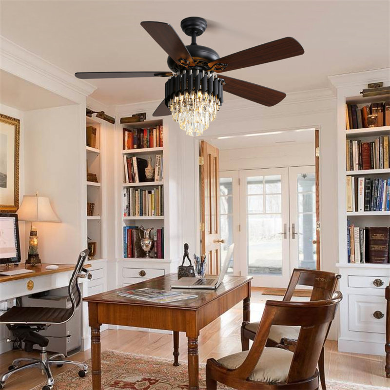 Egehan 52'' Ceiling Fan with Light Kit