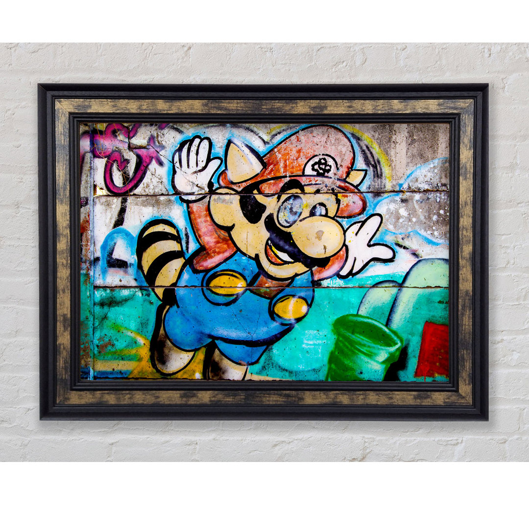 Mario Fly Gerahmter Druck Wandkunst