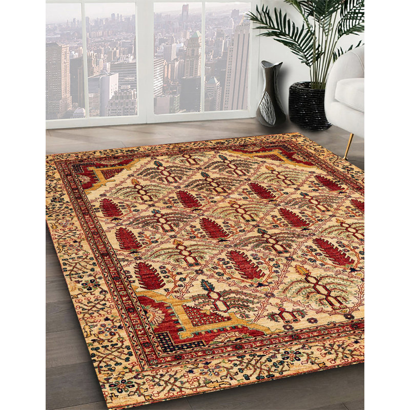 Tapis abstrait 4181, Rond 6 pi