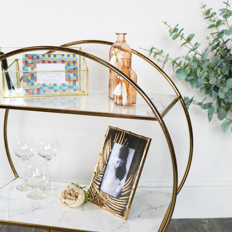 Jace Aluminium Bar Cart