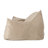 Fila Velveteen 2 Seater Oversized Bean Bag Chair With Armrests, Taupe-1791379000-1791870169