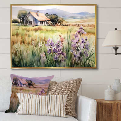 " Lavender Countryside Meadows "