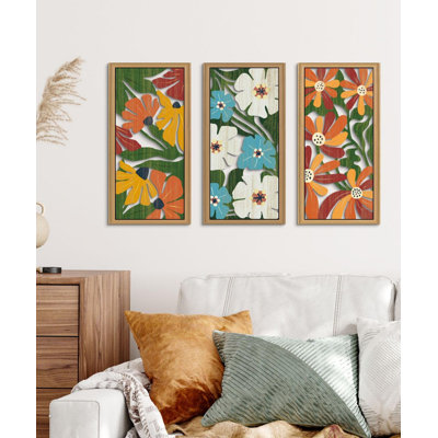 Ensemble d'art mural bohème abstrait Boho