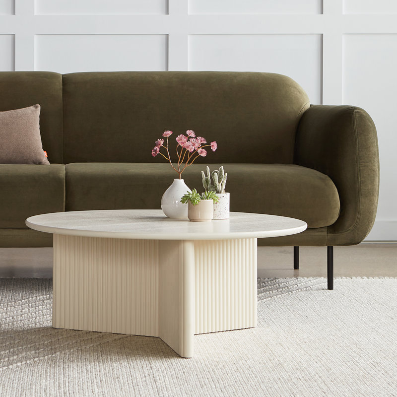Odeon Coffee Table, Pearl