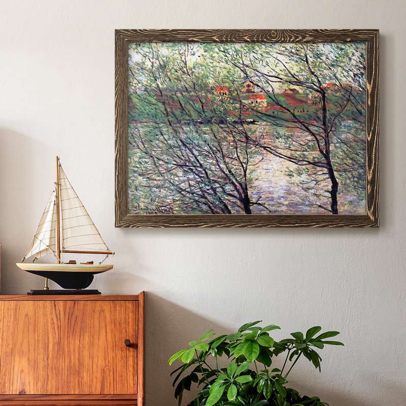 The Isle Grande, reproduction d'art sur toile, Noyer, H 22 po x l 32 po x P 1,5 po