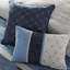7 Piece Microsuede Bedding - Navy For King Bed, Filling, Decorative Pillows Ensemble Comforter , , 1 Comforter, 2 Pillows, Sham