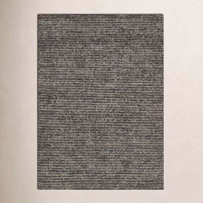 Asta Gray Hand-Woven Wool Rug