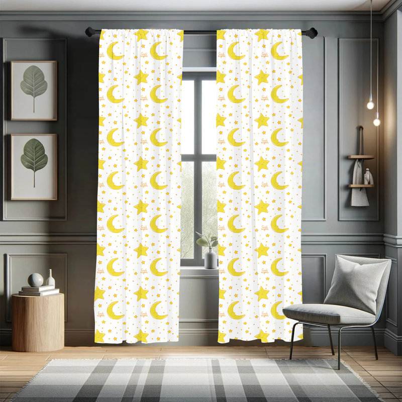 Room Darkening Sliding Panel Pair, 28" x 95"