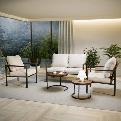 4 - Person Outdoor Seating Group with Coffe Table by EAGLE PEAK