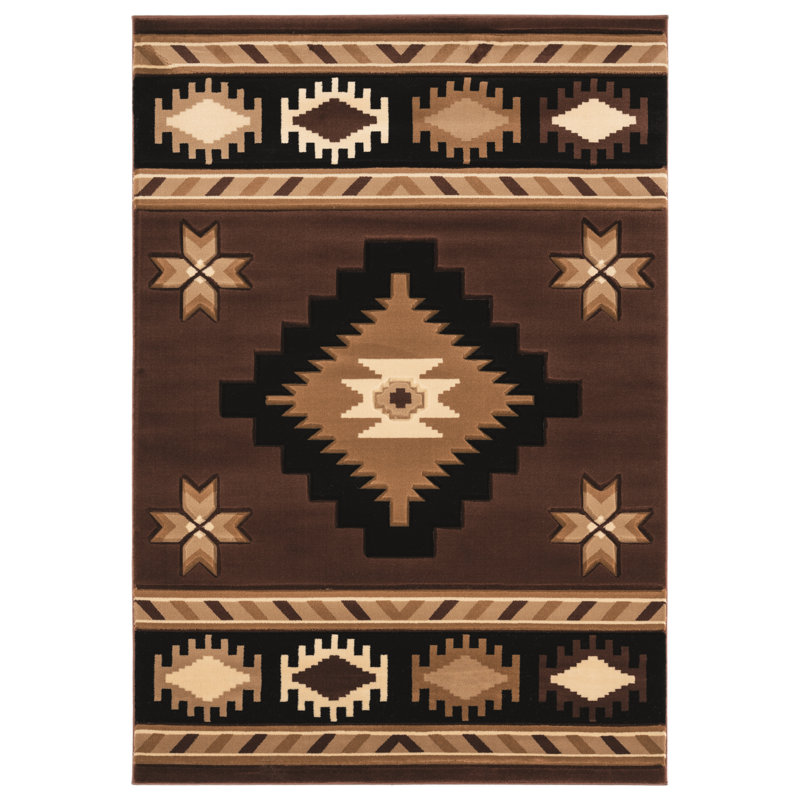 Barrentine Southwestern Indoor Rug, Rectangle 1'10" x 2'8"