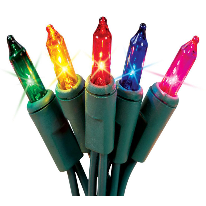 9.5'' String Lights, Red/Orange/Green