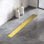 36" Modern Shower Linear Drain Black-1242393175
