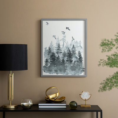 Sierra Vista II Framed Print - Solid Wood
