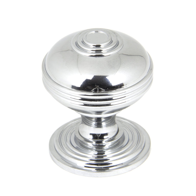 Prestbury Cabinet Round Knob, Polished Chrome