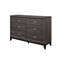 Ensemble de chambre à coucher avec lit plateforme en bois nickel nickelé 5 et 2 Rodelfo-1248029528