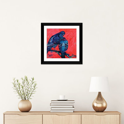 « pigeon preen », impression sur toile