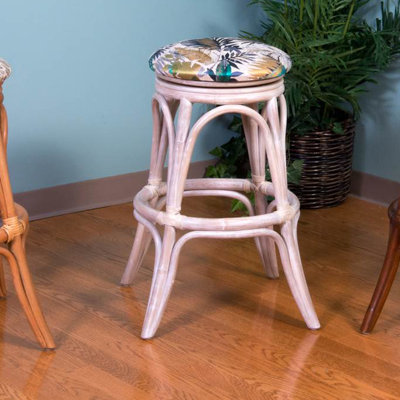 Charlestyn Swivel Upholstered Counter Stool