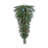 3Ft Pre-Lit Frosted Greenery Pinecones Christmas Teardrop With Lights And Timer