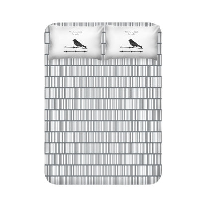 Ensemble de draps 100% coton Jamice