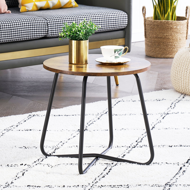 Artemus End Table, Antique Brown