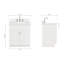 Ensemble de meuble-lavabo simple 31 po Hamlet-70317063