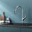 Single Handle Pull Down Sprayer Kitchen Faucet in Chrome-88365641