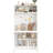 Compact Kitchen Pantry,69''H Buffet With Hutch And Foldable Workstation, Multifunctional Storage Cabinet Cupboard With Adjustable Shelf And Power Outlet For Dining, Living Room-1468714570