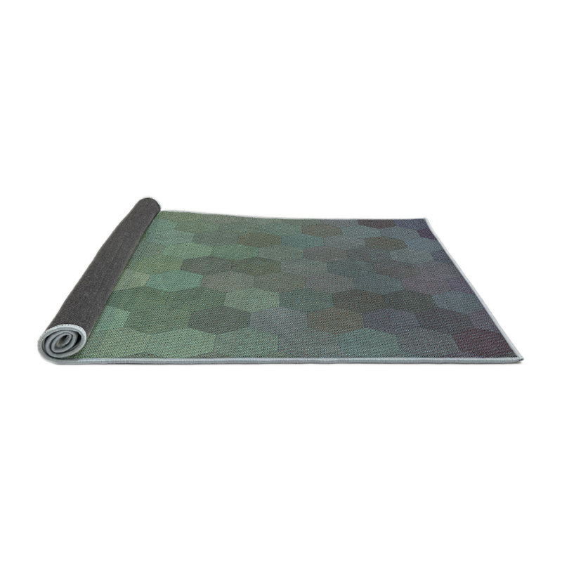Performance Wool Geometric Indoor Rug, Runner 2' x 5'