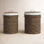 Ensemble de 2 paniers en ruppie maritime